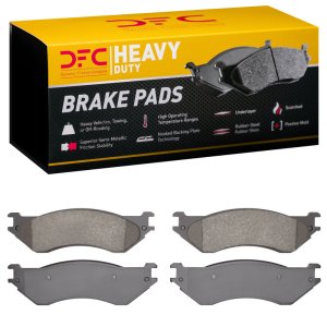 Dodge Ram 2500 Brake Pads - Front/Rear - DFC - Semi Metallic, Heavy Duty - `00-`08