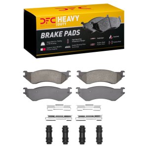 Dodge Ram 1500 Pickup Brake Pads - Rear - DFC - Heavy Duty Semi-Metallic - `00-`08