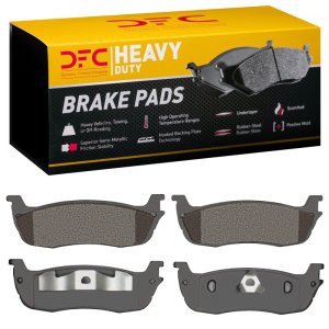 Ford Expedition Brake Pads - Rear - DFC - Heavy Duty - Semi Metallic - `97-`11