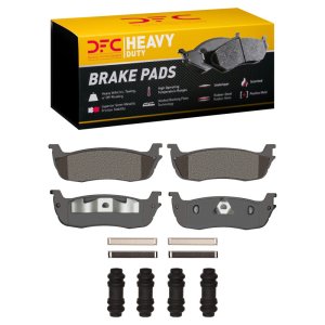 Ford F-250 Brake Pads - Rear - DFC - Heavy Duty - `97-`11