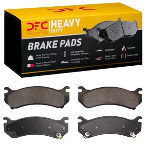 Cadillac Escalade EXT Brake Pads - Front + Rear - DFC - Heavy Duty Semi-Metallic - `99-`13