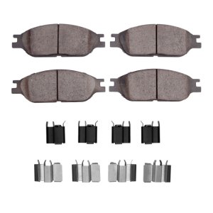 Ford Windstar Brake Pads - Front - DFC - Heavy Duty Semi-Metallic - `99-`03