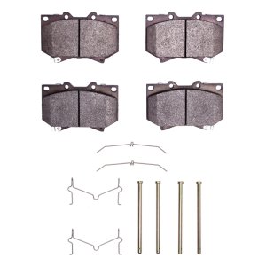 Toyota Tundra Brake Pads - Front - DFC - Semi Met Heavy Duty - `00-`02