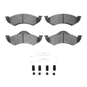 Dodge Dakota Brake Pads - Front - DFC - Heavy Duty Semi-Metallic - `00-`02