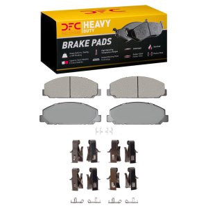 Chevrolet LCF4500XD Brake Pads - Rear/Front - DFC - Heavy Duty Semi-Metallic - `99-`24