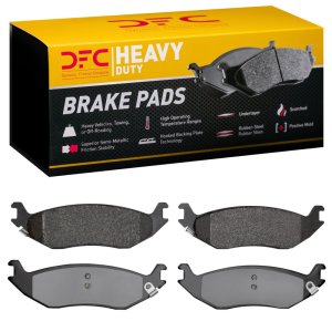 Chrysler Aspen Brake Pads - Rear - DFC - Semi Metallic, Heavy Duty - `02-`24