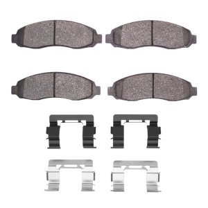 Dodge Dakota Brake Pads - Front - DFC - Heavy Duty Semi-Metallic - `03-`04
