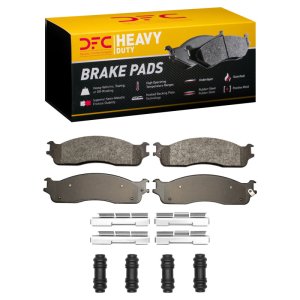 Dodge Ram 2500 Brake Pads - Front - DFC - Heavy Duty + HW Kit - `03-`08