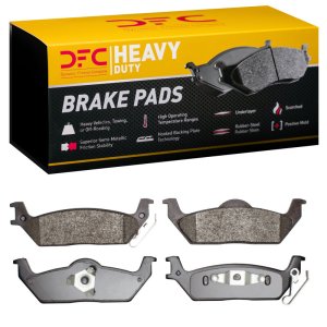 Ford F-150 Brake Pads - Rear - DFC - Heavy Duty Pads - Semi Metallic - `04-`11