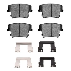 Dodge Magnum Brake Pads - Rear - DFC - Heavy Duty, Semi-Metallic - `06-`14
