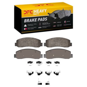 Ford F-350 Super Duty Brake Pads - Front - DFC - Heavy Duty Semi-Metallic - `05-`12