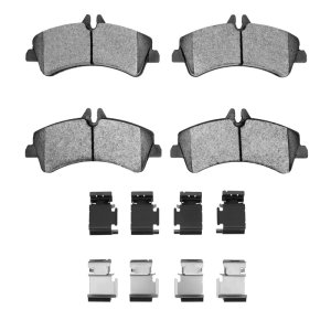 Dodge Sprinter 3500 Brake Pads - Rear - DFC - Heavy Duty Semi-Metallic - `06-`18