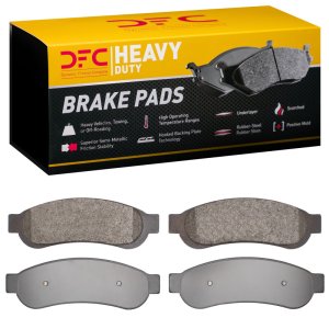 Ford F-250 Brake Pads - Rear - DFC - Heavy Duty Semi Metallic - `10-`12