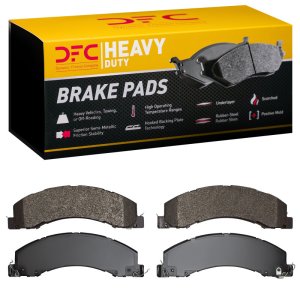 Dodge Ram 4500 Brake Pads - Front + Rear - DFC - Semi Metallic Heavy Duty - `08-`25