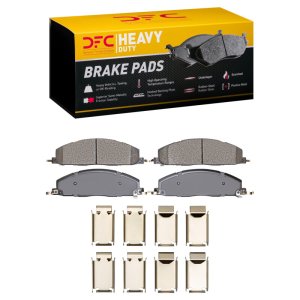 Ram 4000 Brake Pads - Rear - DFC - Heavy Duty Semi-Metallic - `09-`18