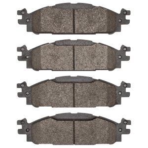 Ford Taurus Heavy Duty Brake Pads - Front - DFC - Semi Metallic - `09-`19 Ford Taurus Heavy Duty Brake Pads - Front - DFC - Semi Metallic - `09-`19