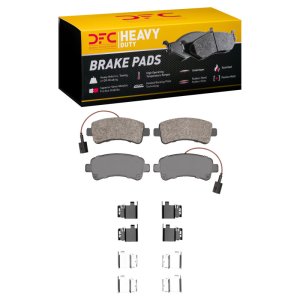 Ram ProMaster 2500 Brake Pads - Rear - DFC - Heavy Duty Semi-Metallic - `14-`21