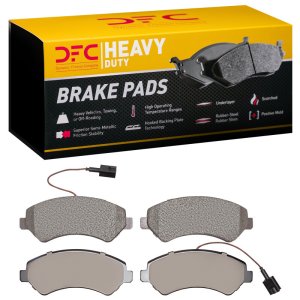 Ram ProMaster 1500 Brake Pads - Front - DFC - Heavy Duty Semi Metallic - `14-`25