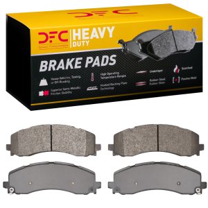 Ram 2500 Brake Pads - Rear - DFC - Heavy Duty Semi Metallic - `19-`25
