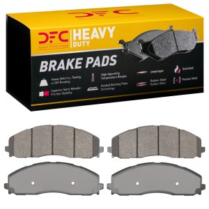 Ford F-350 Super Duty Brake Pads - Front - DFC - Semi Metallic, Heavy Duty - `23-`25