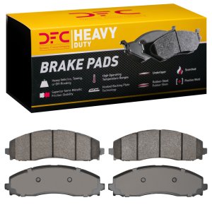 Ford F-250 Brake Pads - Rear - DFC - Semi Metallic Heavy Duty - `23-`25