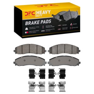Ford F-350 Super Duty Brake Pads - Rear - DFC - Heavy Duty Semi-Metallic - `23-`25