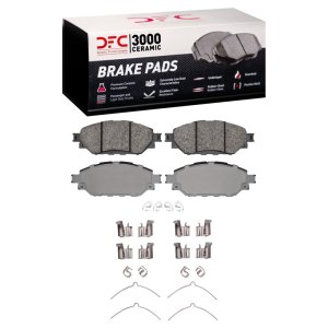 Toyota Hilux Brake Pads - Front - DFC - 3000 Ceramic - `16-`25