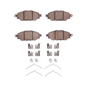 Toyota Hilux Brake Pads - Front - DFC - 3000 Ceramic - `16-`25