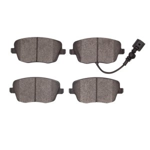 Volkswagen Polo Brake Pads - Front - DFC - 3000 Semi-Metallic - `03-`07