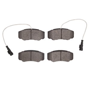 Nissan Cabstar Brake Pads - Rear - DFC - 3000 Semi-Metallic - `08-`16