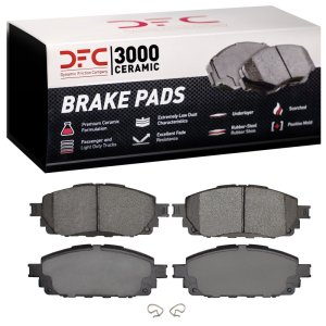 Toyota Hilux Brake Pads - Front - DFC - 3000 Semi-Metallic - `16-`25