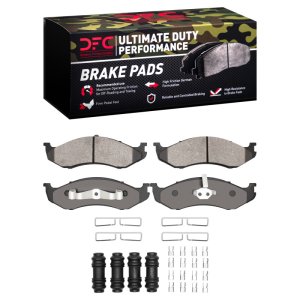Jeep TJ Brake Pads - Front - DFC - Ultimate Duty - `90-`06