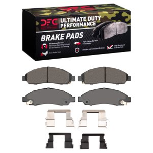 Chevrolet Colorado Brake Pads - Front - DFC - Ultimate Duty Performance - `04-`08