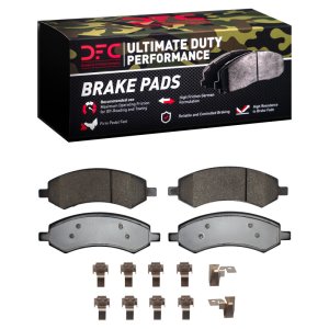 Chrysler Aspen Brake Pads - Front - DFC - Ultimate Duty - `05-`24