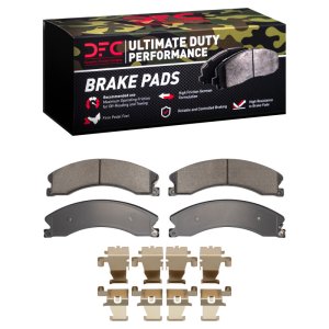 Chevrolet Silverado 3500 HD Brake Pads - Front + Rear - DFC - Ultimate Duty - `09-`24
