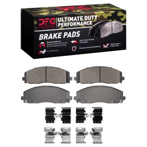 Chrysler Town & Country Brake Pads - Front - DFC - Ultimate Duty Performance - `12-`25