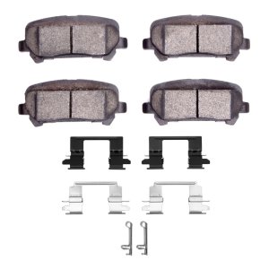 Chevrolet Colorado Brake Pads - Rear - DFC - Ultimate Duty - `15-`20