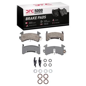 Buick Century Brake Pads - Front - DFC - 5000 Advanced Semi Metallic - `78-`02