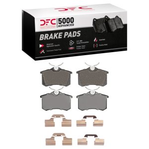 Audi TT Brake Pads - Rear - DFC - 5000 Advanced Ceramic - `99-`15