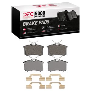 Volkswagen Jetta Brake Pads - Rear - DFC - 5000 Advanced Ceramic - `04-`05