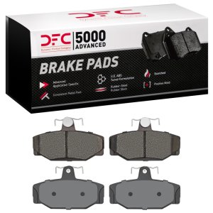 Volvo S90 Brake Pads - Rear - DFC - 5000 Advanced Low Metallic - `88-`00