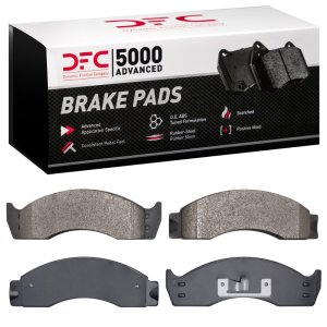 Ford F-59 Commercial Stripped Chassis Brake Pads - Front/Rear - DFC - 5000 Advanced Semi Metallic - `88-`07