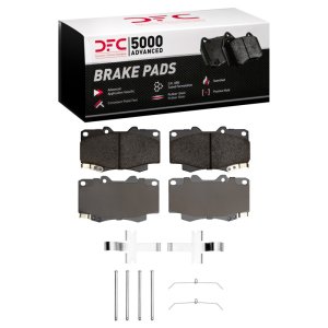 Toyota 4Runner Brake Pads - Front - DFC - 5000 Advanced Ceramic - `95-`04