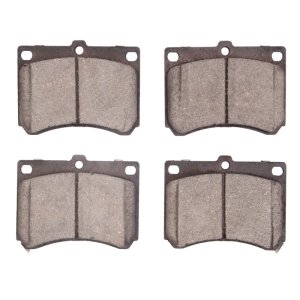 Ford Escort Brake Pads - Front - DFC - 5000 Advanced Semi Met - `90-`03