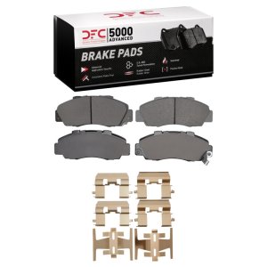 Acura LEGEND Brake Pads - Front - DFC - 5000 Advanced Ceramic + Hardware Kit - `91-`02