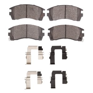 Nissan Sentra Brake Pads - Front - DFC - 5000 Advanced Semi Metallic - `91-`06