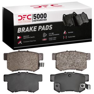 Acura Integra Brake Pads - Rear - DFC - 5000 Advanced Ceramic - `87-`22