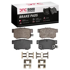 Honda S2000 Brake Pads - Rear - DFC - 5000 Advanced Ceramic - `00-`13