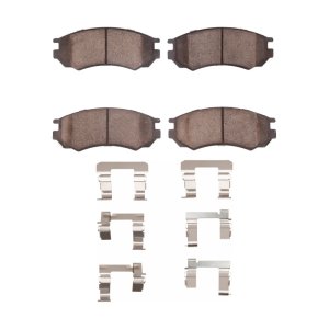 Nissan NX Brake Pads - Front - DFC - 5000 Advanced Ceramic - `91-`00