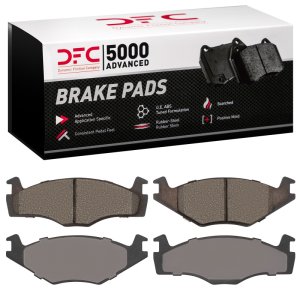 Volkswagen Derby Brake Pads - Front - DFC - 5000 Advanced Low Metallic - `84-`05